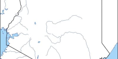 মানচিত্র ফাঁকা মানচিত্র, কেনিয়া